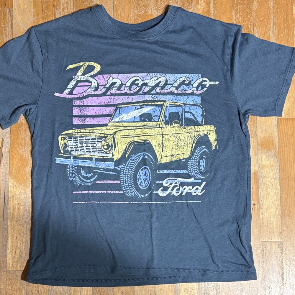 Kids Ford Bronco Tee with Vintage Graphic